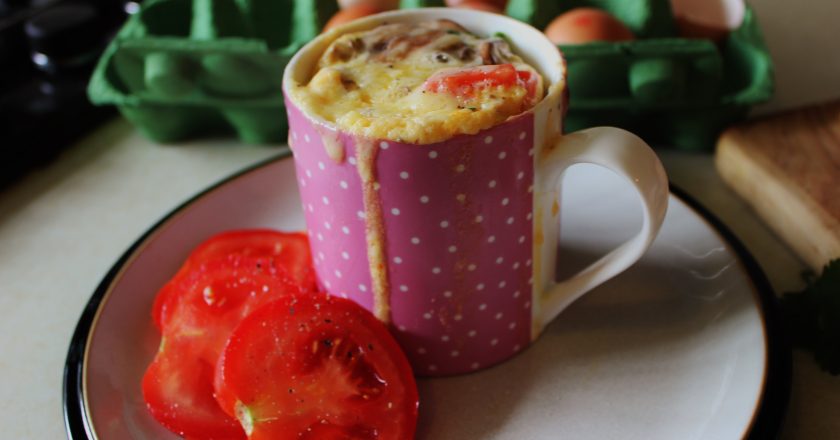Microwave Mug Omelette