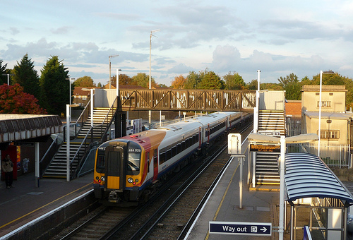 Armed Police Called to Egham Station