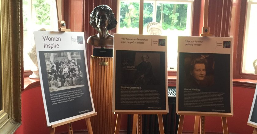 Exhibition in commemoration of Royal Holloways suffrage history