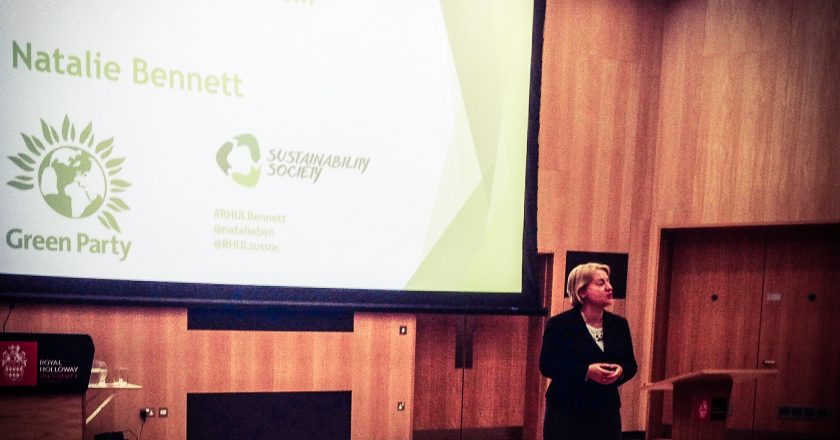 Natalie Bennett’s policies, and her visit to Royal Holloway