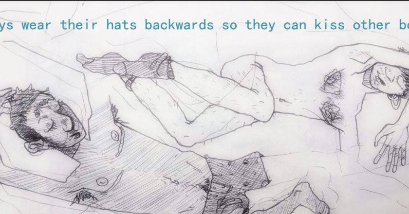 “boys wear their hats backwards so they can kiss other boys” – Review