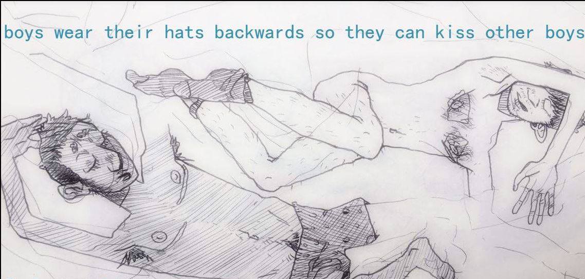 “boys wear their hats backwards so they can kiss other boys” – Review