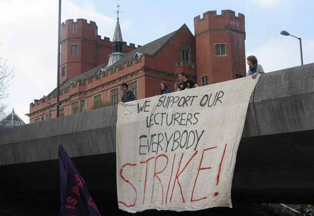UCU Strike Action at Royal Holloway