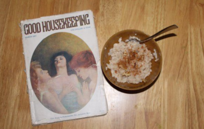 VINTAGE COOKING SERIES – 1907 Recipe for Rice with Maple Syrup (The Student Version)