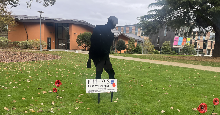 Remembrance Day celebrations in Royal Holloways’ Student Community